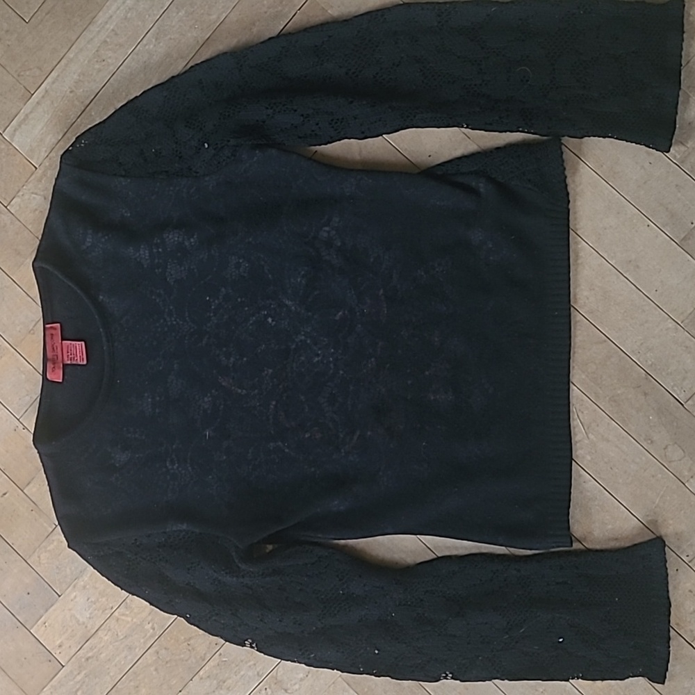 Tous Les Garçons black wool sweater size S